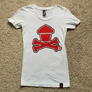 Classic Red Johnny Cupcakes T-Shirt